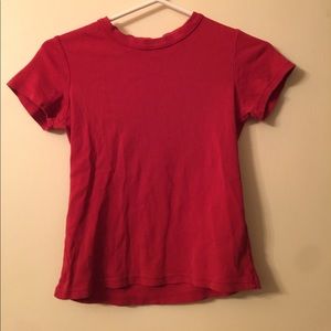 Red t shirt